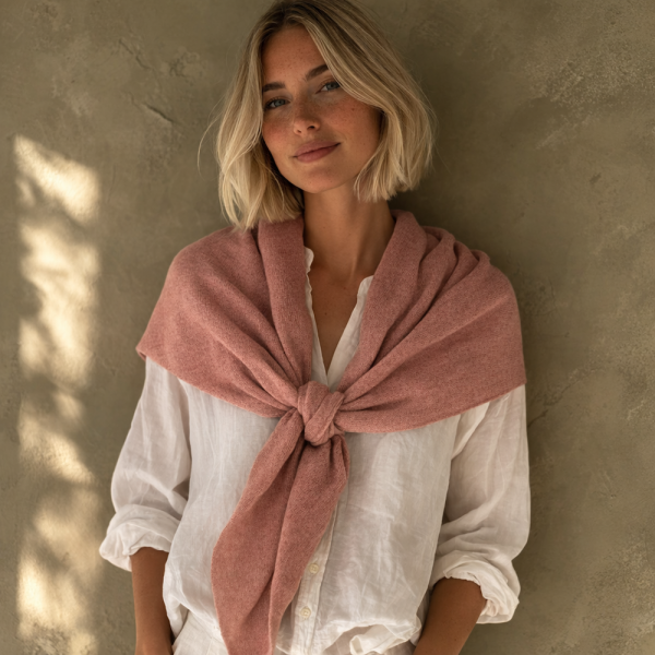Kaschmirstola rose