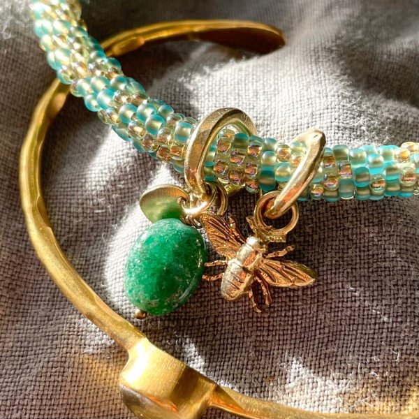 Armband Biene mit Aveturin