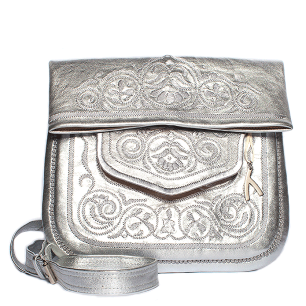 Berbertasche abury silber