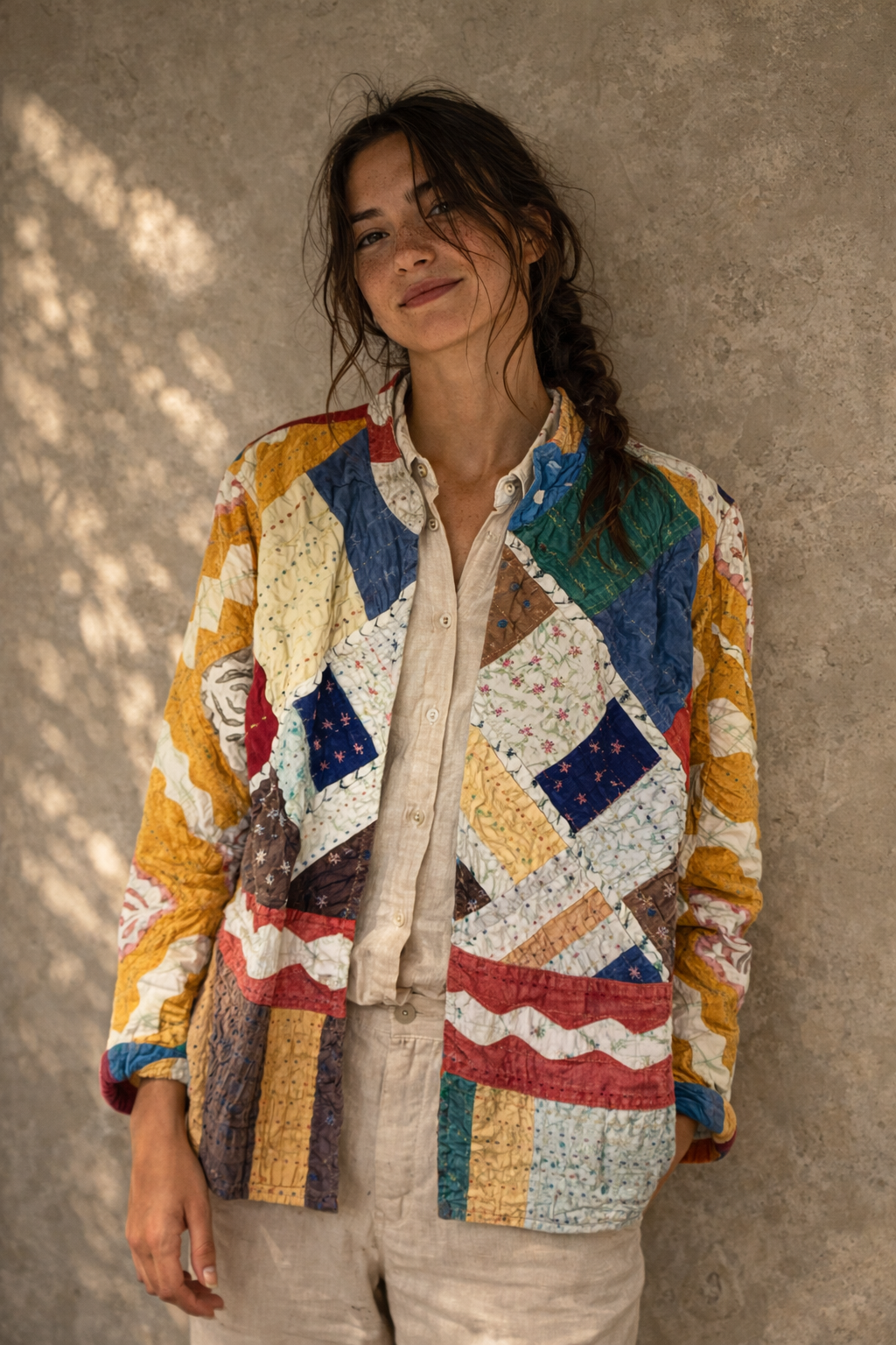 PATCHWORK JACKE SUN – Bild 2