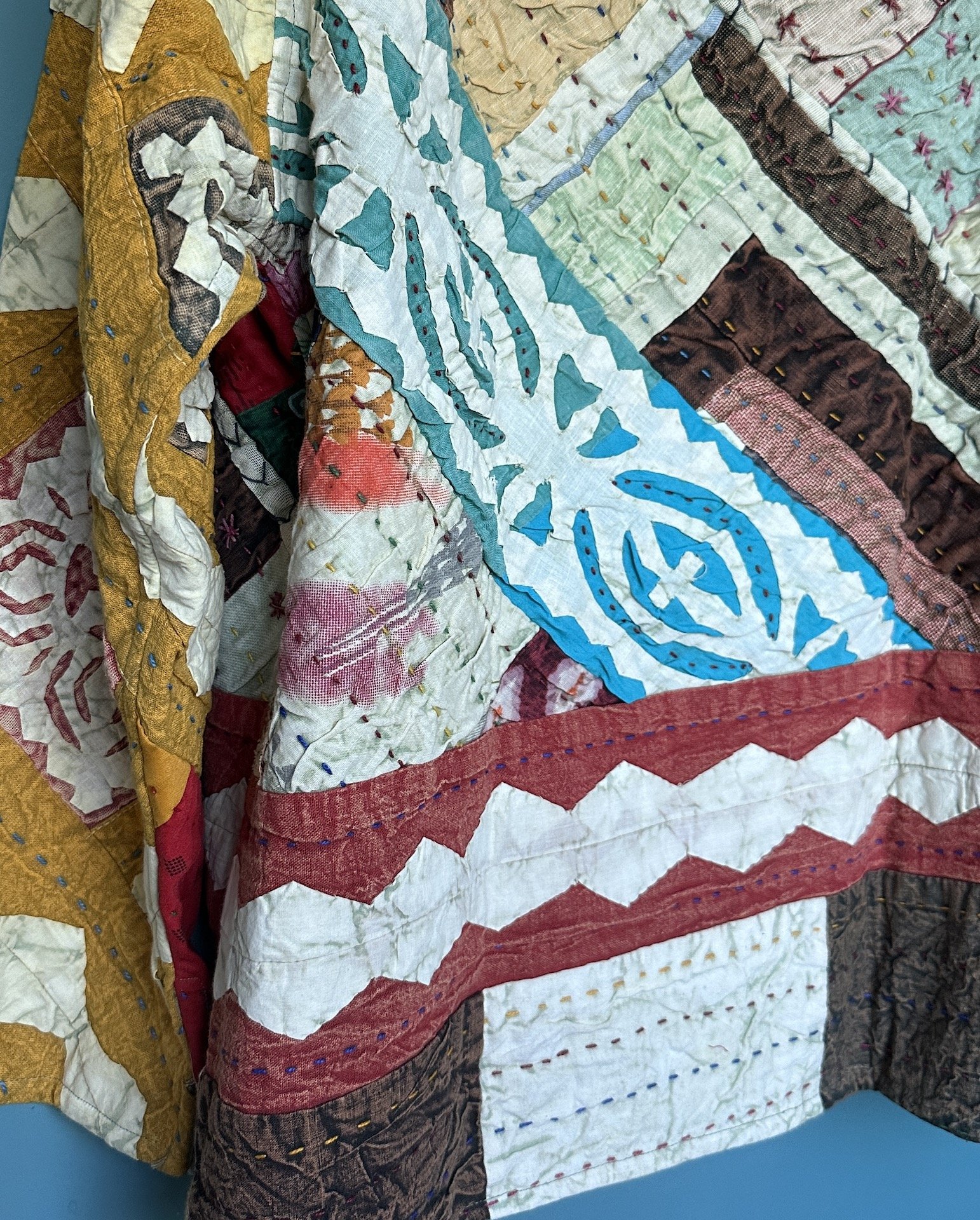 Patchwork Kantha Jacke
