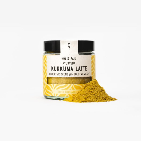 Gewürz Kurkuma Latte