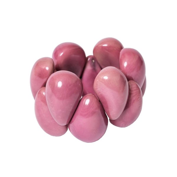 Tagua Armband blush