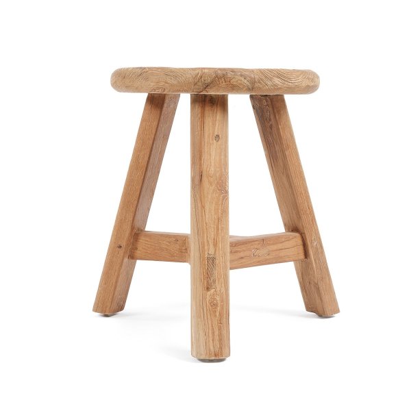 Massiver Holzhocker Bazar Bizar