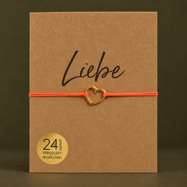 Armband goldenes Herz