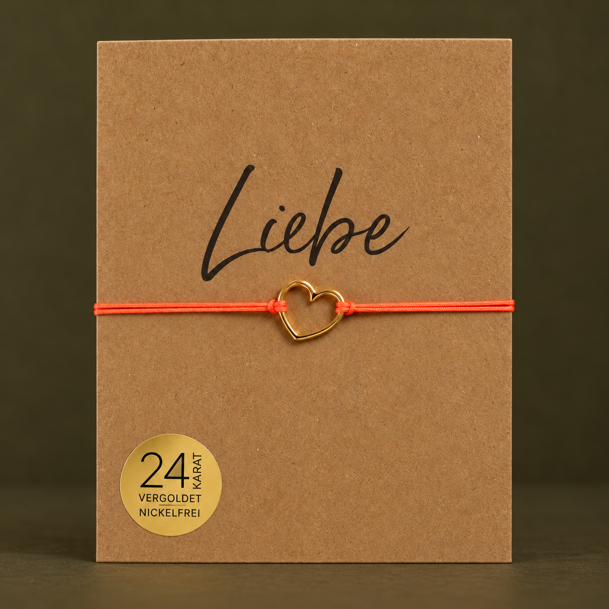 Armband goldenes Herz