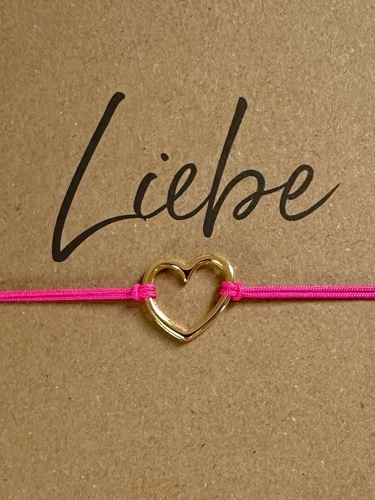 ARMBAND HERZ PINK – Bild 3