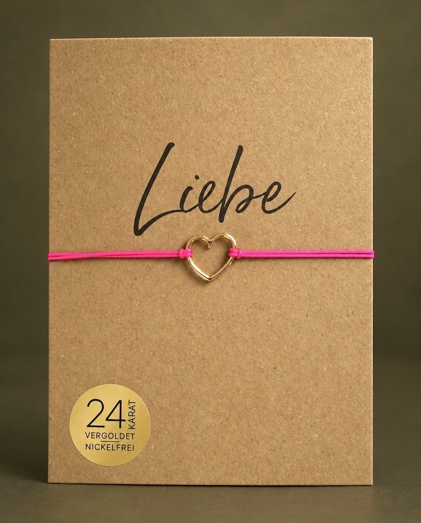 ARMBAND HERZ PINK – Bild 2