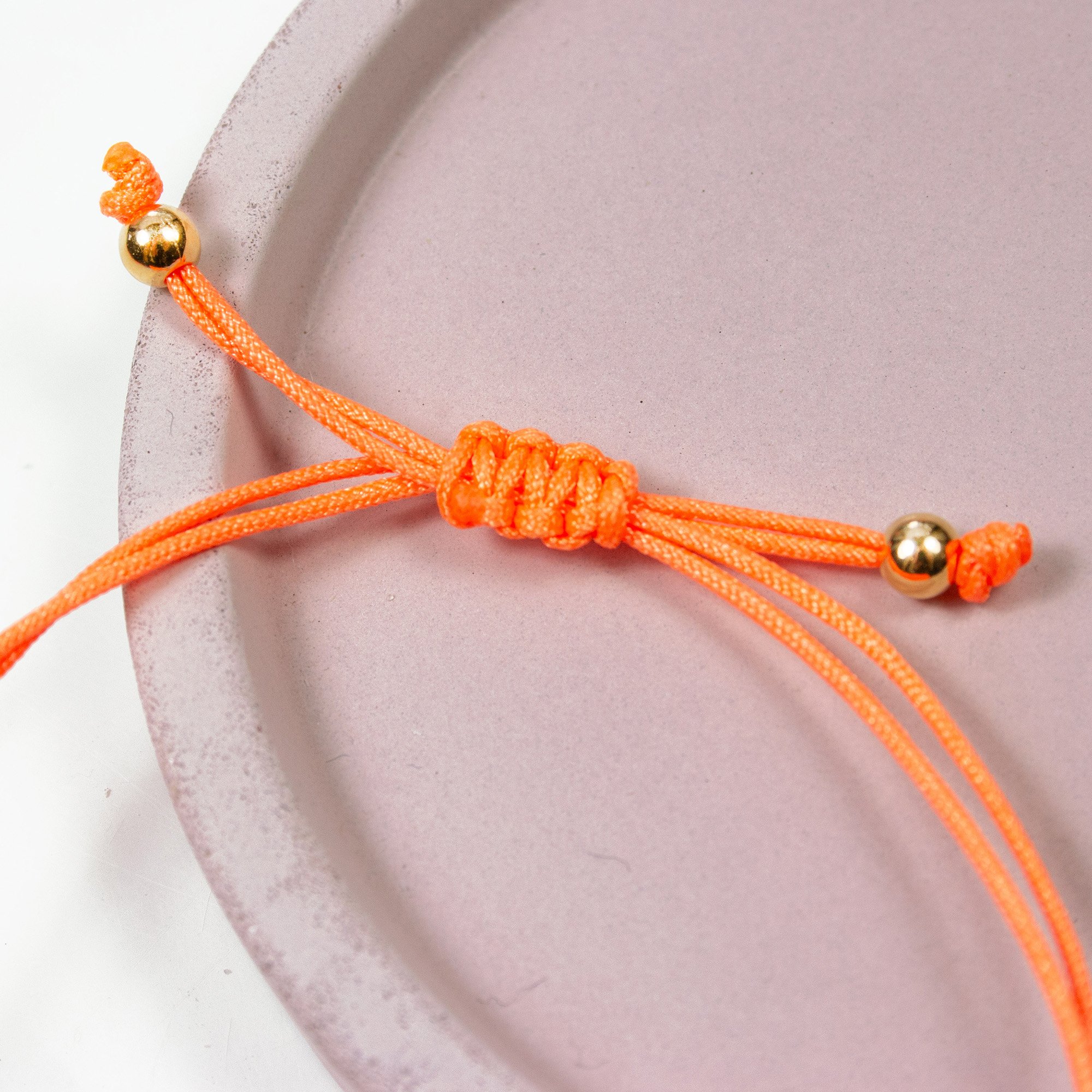 ARMBAND HERZ ORANGE – Bild 4